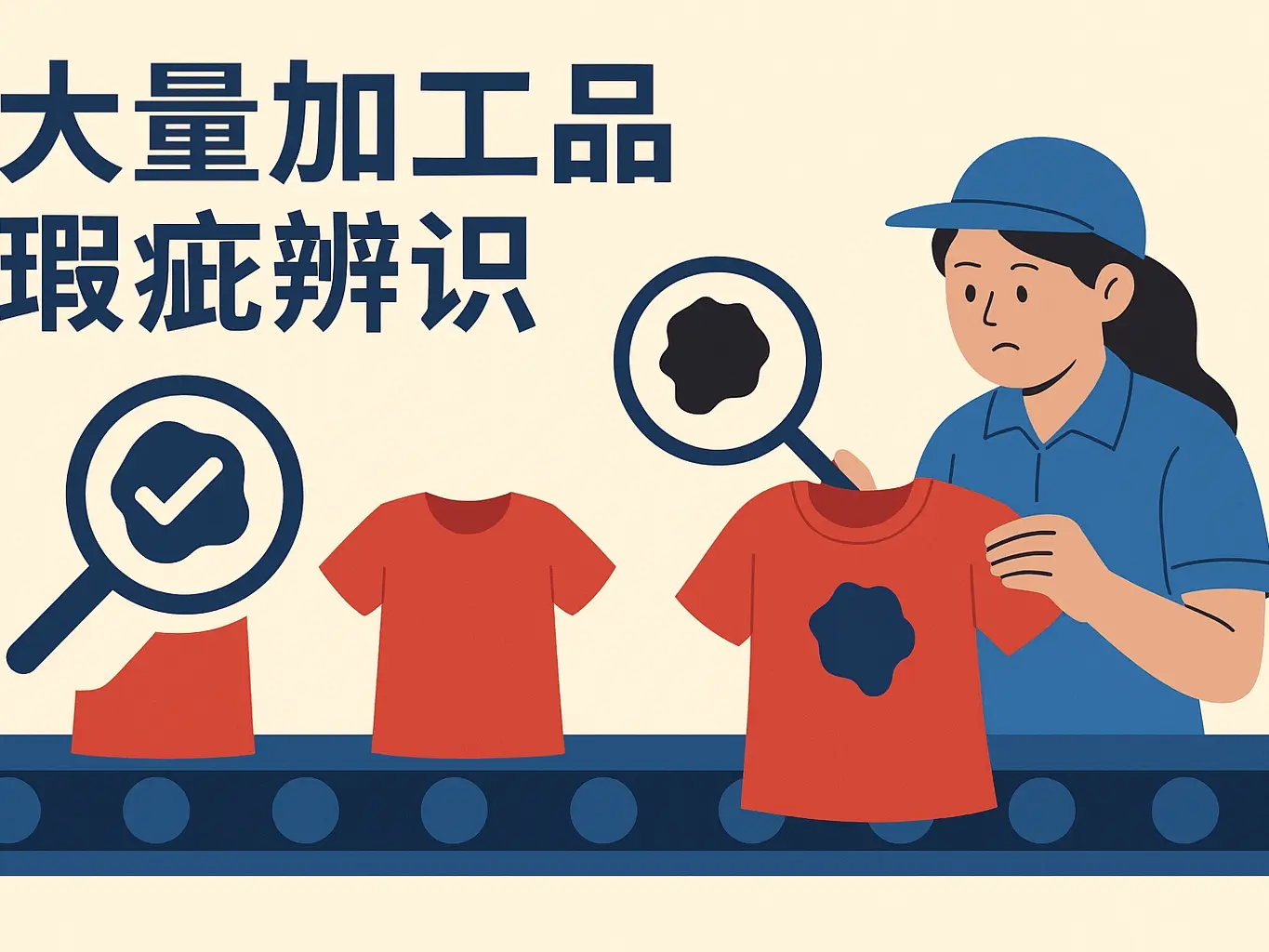 大量加工品瑕疵辨識